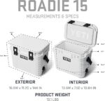 YETI Roadie 15 Hard Cooler with DoubleDuty Shoulder Strap - Imagem 4